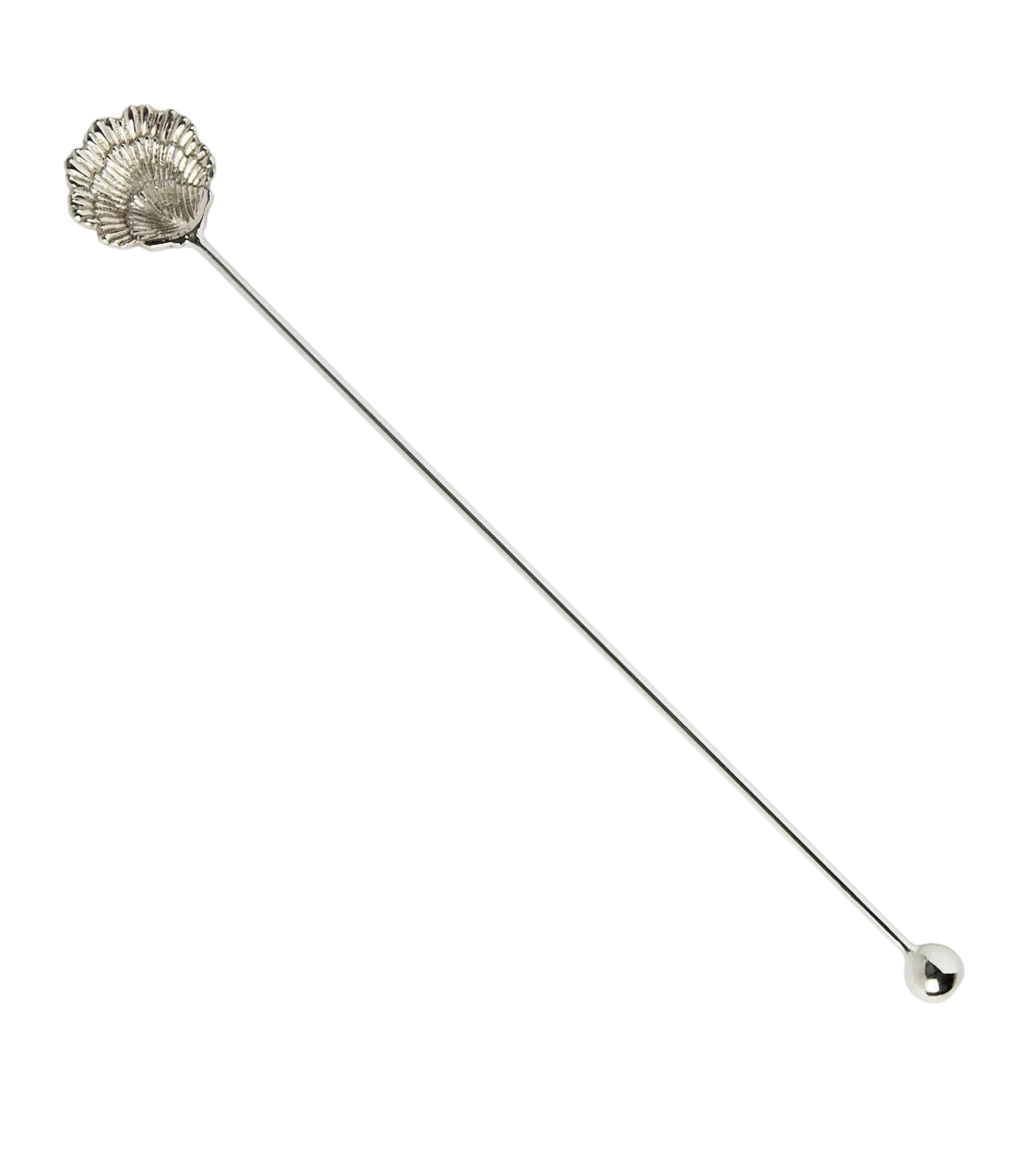 Барная ложка Scallop Silver